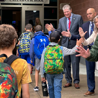 Governor McKee celebrates Attendance Matters