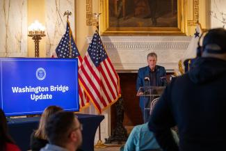 Governor McKee gives update on Washington Bridge funding