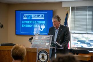 Gov McKee highlights his FY 27 budget proposal's energy plan 