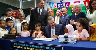 Governor McKee signs FY27 budget in PVD